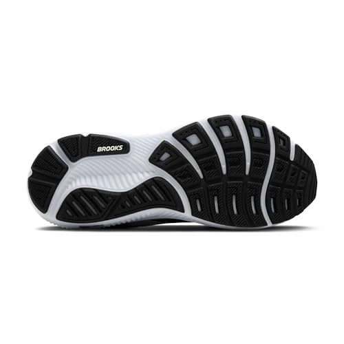 Brooks Women’s Ghost 17 Neutral Running Shoe - Black/Grey/White - 7.5 Medium