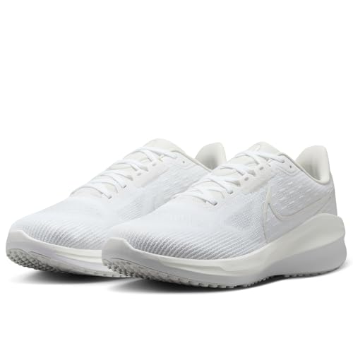 Nike Vomero 17 Men's Road Running Shoes (FB1309-101, White/Summit White/Platinum Tint) Size 11