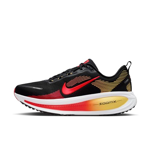 Nike Mens Vomero 18 Black/Bright Crimson/Light Crimson 8 Medium