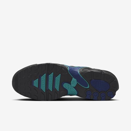 Nike Air Max Plus Drift Men's Shoes (FD4290-011, Black/Deep Royal Blue/Baltic Blue) Size 11.5