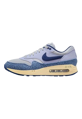 Nike Men's AIR MAX 1 '86 PRM - Size 8 US - Lt Smoke Grey/Diffused Blue
