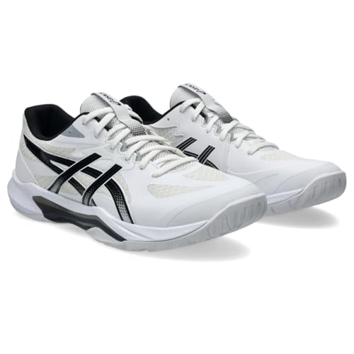 ASICS Men's Gel-Tactic 13 Volleyball Shoes, 10, White/Black