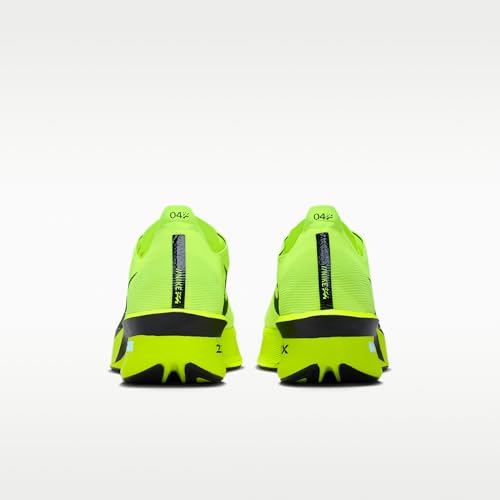 Nike Vaporfly 4 Men's Road Racing Shoes (Volt/Black) Size 9
