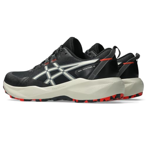 ASICS Men's Gel-Venture 11 Running Shoes, 9.5, Black/Light DUST
