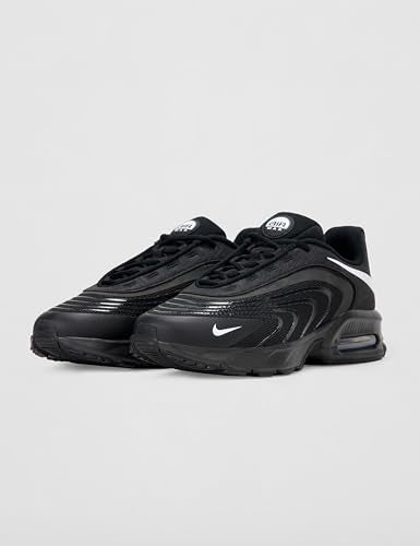 Nike Men's Air Max Fire Lifestyle Shoes, Black/White, 10