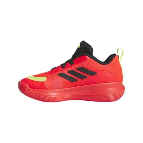Adidas Unisex-Kids Basketball Legends, Lucid Red/Black/Lucid Lemon, 5.5