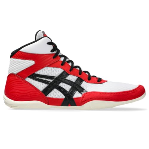 ASICS Kid's Matflex 7 Grade School Wrestling Shoes, 5.5, Classic RED/Black