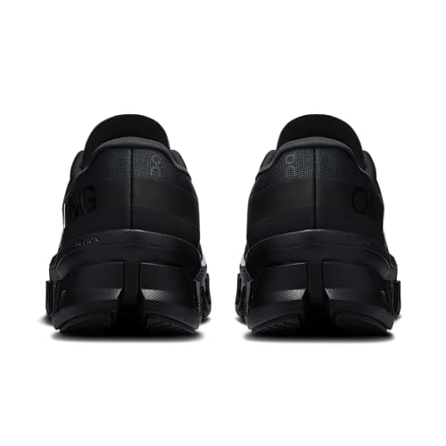 On Women's Cloudmonster 1 Sneakers, Black/Black, 7 Medium US