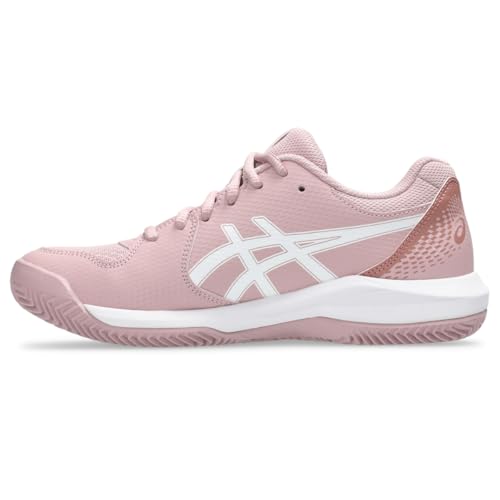 ASICS Women's Gel-Dedicate 8 Clay Tennis Shoes, 9, MORGANITE/White