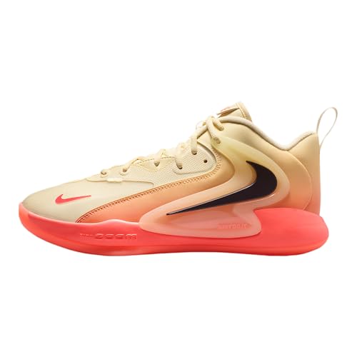Nike HyperSet 2 SE Volleyball Shoes (Coconut Milk/Hot Lava/Cave Purple) Size 11