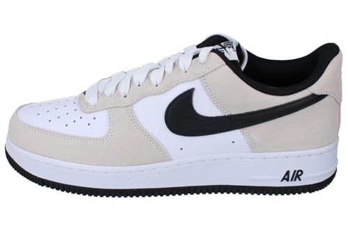 Nike Air Force 1 '07 LV8 Men's Shoes (IB6388-100, White/Black/White) Size 10