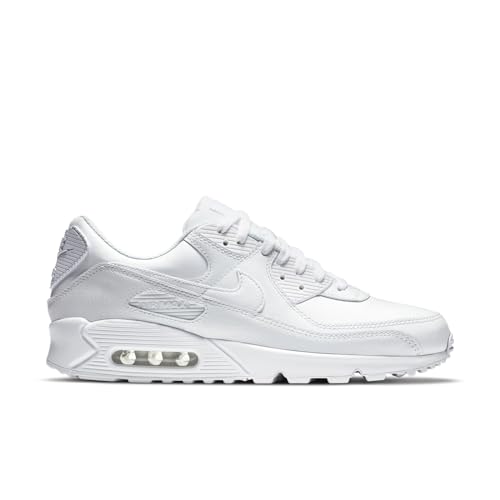 Nike Air Max 90, Men's Running Shoes, White, 8.5 US