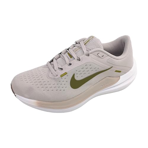 Nike Winflo 10 Road Running Shoe – Women's Running Shoes, Platinum Violet Pacific Moss White, 9