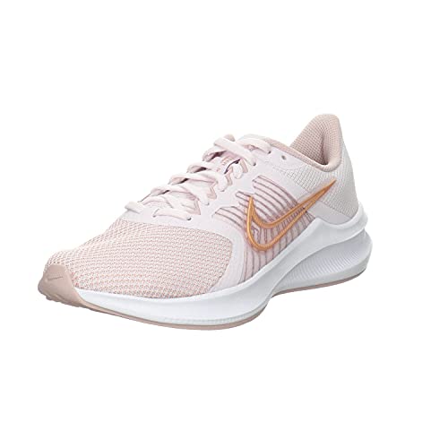 Nike Women's Downshifter 11 Running Shoes, Light Violet Champagne White Metallic Red Bronze, 11 Women