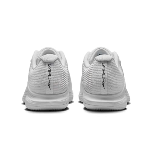 Nike Vapor 12 Women's Hard Court Tennis Shoes (FV5554-100, White/Summit White/Black) Size 8.5