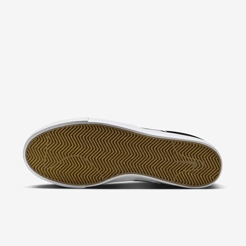 Skateboard Slip Shoe by Nike SB - Black/White-Black-Black