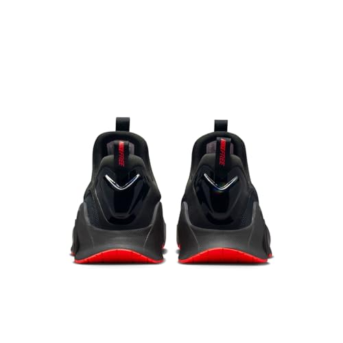 Nike Men's Free Metcon 6, Dark Smoke Grey/Black/Bright Crimson 10.5 Medium