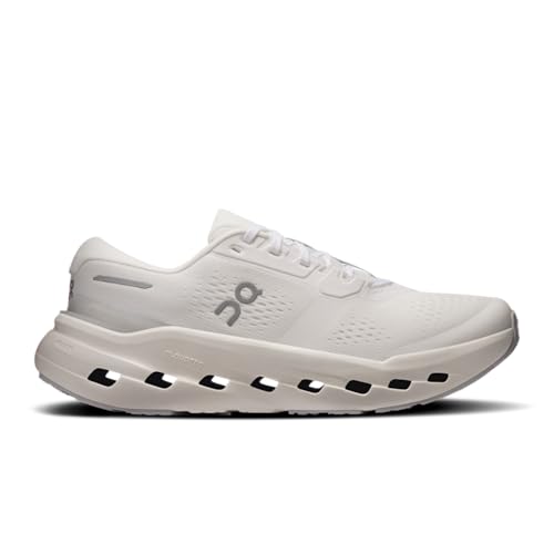 On Women's Cloudrunner 3 Sneakers, White | Ivory, 10 Medium US