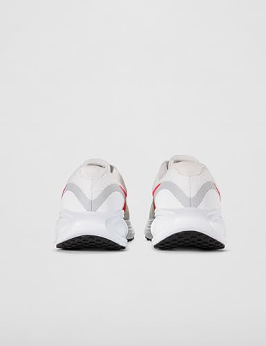 Nike Men's Revolution 8 Road Running Shoes, White/Bright Crimson-Pure Platinum-Black, 11