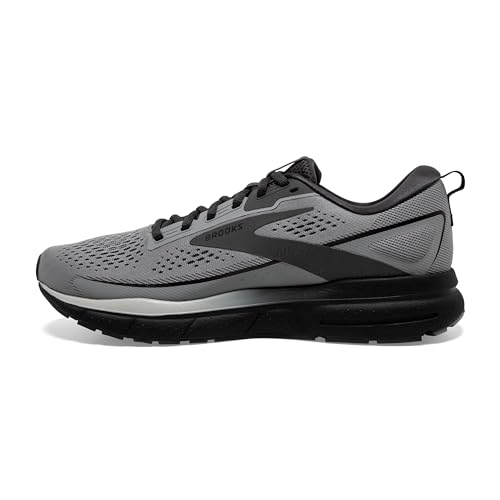 Brooks Men’s Trace 3 Neutral Running Shoe - Grey/Black/Ebony - 11 Medium