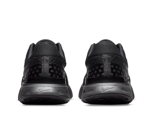 Nike Men's React Infinity Run Flyknit 3Sneaker, Black, 7.5 UK