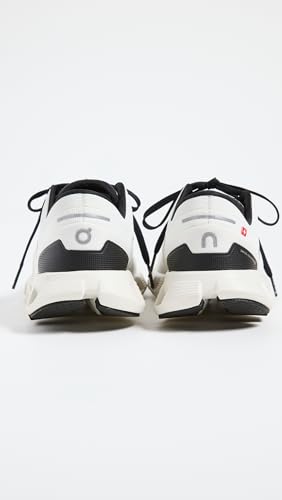 On Women's Cloud X 3 Sneakers, White/Black, 9.5 Medium US