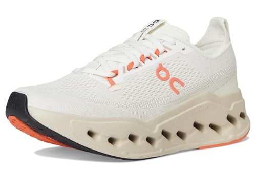 On Womens Cloudsurfer Max Ivory/Salmon 11 M