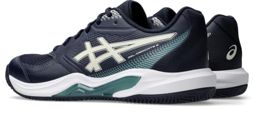 ASICS Men's Gel-Dedicate 9 ClayTennis Shoes, Midnight Oatmeal, 44 EU