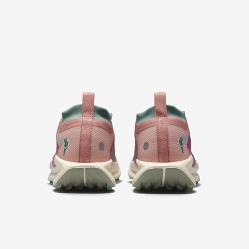 Nike Pegasus Trail 5 Gore-TEX Women's Waterproof Trail Running Shoes (FQ0912-600, Red Stardust/Bicoastal/Vivid Grape/Green Frost) Size 11