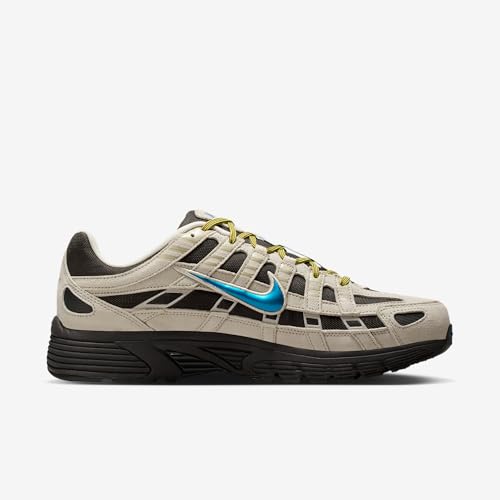 Nike P-6000 Premium Cordura® Men's Shoes (Light Orewood Brown/Lightning/Phantom/Green Abyss) Size 11