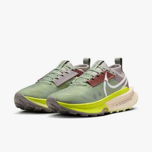 Nike Zegama 2 Women's Trail Running Shoes (FD5191-300, Jade Horizon/Cyber/Crimson Tint/Sail) Size 9.5