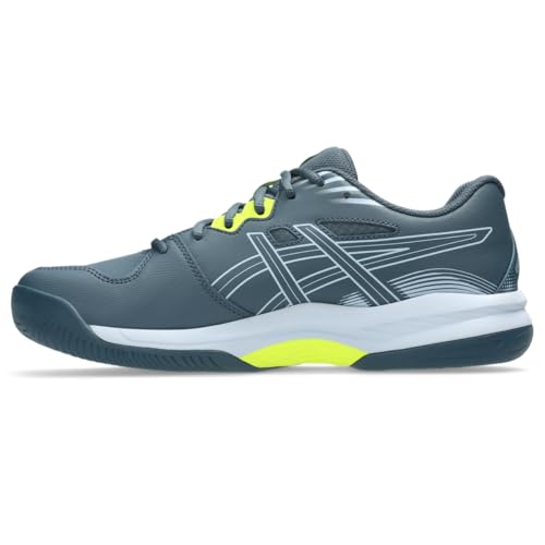 ASICS Men's Gel-RENMA 2 Pickleball Shoes, 8, RAW Indigo/Safety Yellow