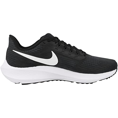 Nike Men's Air Zoom Pegasus Sneaker, Black/White, 9.5 US