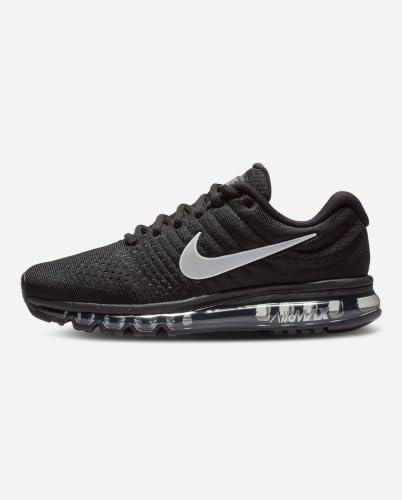 Nike Men's Air Max 2017 shoes, Black/White/Anthracite, 8.5