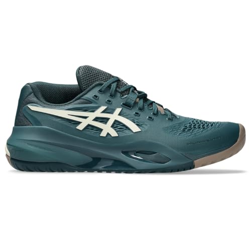 ASICS Gel-Resolution X Men's Tennis Shoes, 300 (Saxon Green/Birch), 29.0 cm 2E
