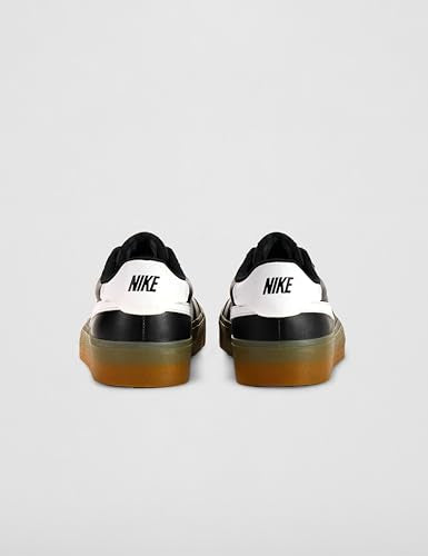 Nike Men's Court Shot Shoes, Black/White-Gum Light Brown, 8.5