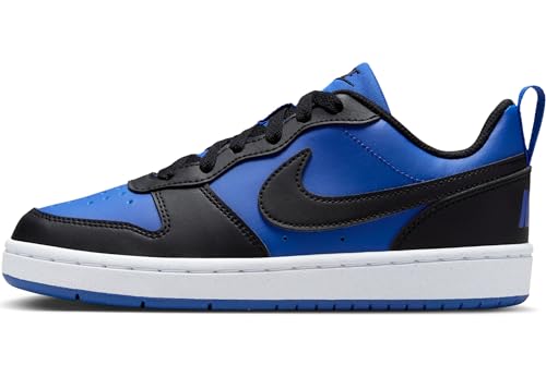 Nike Big Kid's Court Borough Low Recraft Lifestyle Shoes, Game Royal/Black-White, 6.5Y