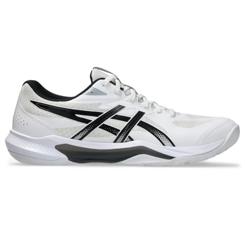 ASICS Men's Gel-Tactic 13 Volleyball Shoes, 13, White/Black