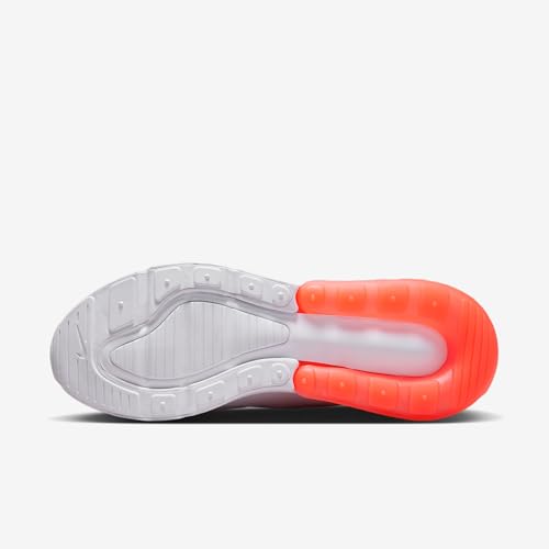 Nike Air Max 270 Women's Shoes (White/White/Bright Crimson) Size 5.5