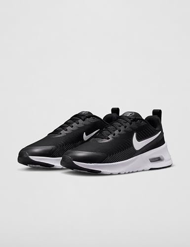 Nike Women's Air Max Nuaxis Shoes, Black/White-Dark Grey-Comet Red, 9