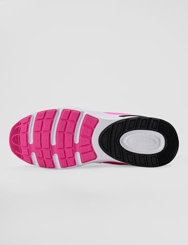 Nike Big Kid's Air Max Nova Shoes, White/Black-Laser Fuchsia, 5.5Y