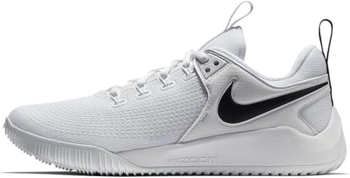 Nike Womens Zoom Hyperace 2 Volleyball Shoes Size 8 White/Black