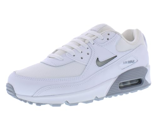 Nike Air Max 90 Mens Running Trainers FN8005 Sneakers Shoes (UK 9 US 10 EU 44, White Photon dust 100)