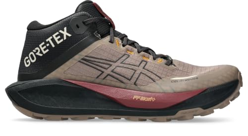 ASICS Men's Gel-Trabuco Mt GtxTrail Running Shoes, Taupe Grey Graphite Grey, 13 US