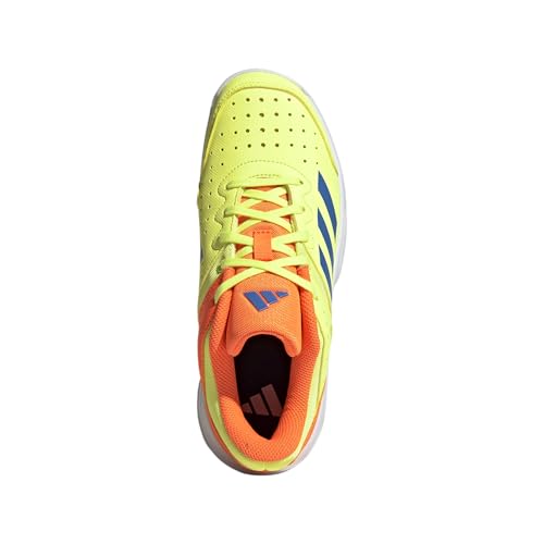 adidas Unisex-Kids Court Stabil Volleyball, Yellow/Ray Blue, 1