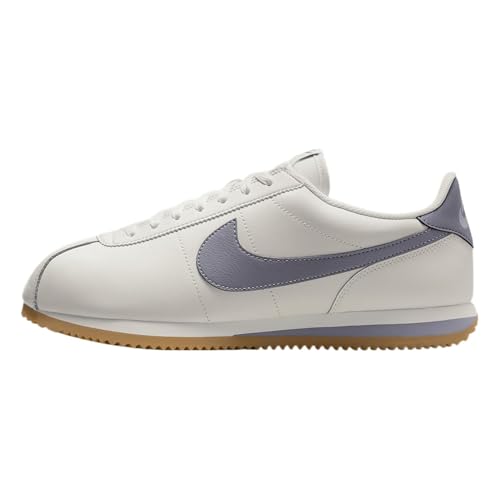 Nike Cortez Leather Men's Shoes (DM4044-111, Sail/Gum Yellow/Cement Grey) Size 9