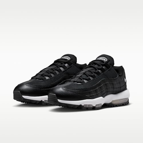 Nike Air Max '95 G Golf Shoes (Black/Black/Anthracite/White) Size 9