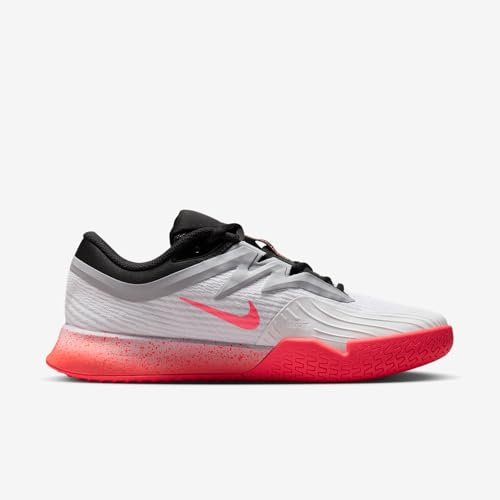 Nike Vapor Pro 3 Women's Hard Court Tennis Shoes (White/Wolf Grey/Hot Lava) Size 10