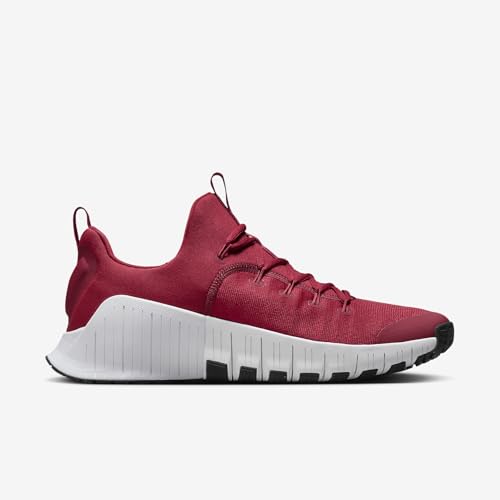 Nike Free Metcon 6 (Team Bank) Men's Workout Shoes (HM3754-602, Team Crimson/Black/White) Size 12