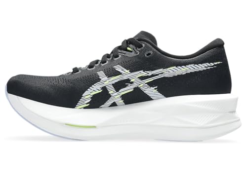 ASICS Women's SONICBLAST Running Shoes, 9.5, Black/Blue Fade